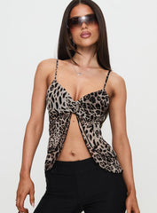 Chandani Cami Top Brown
